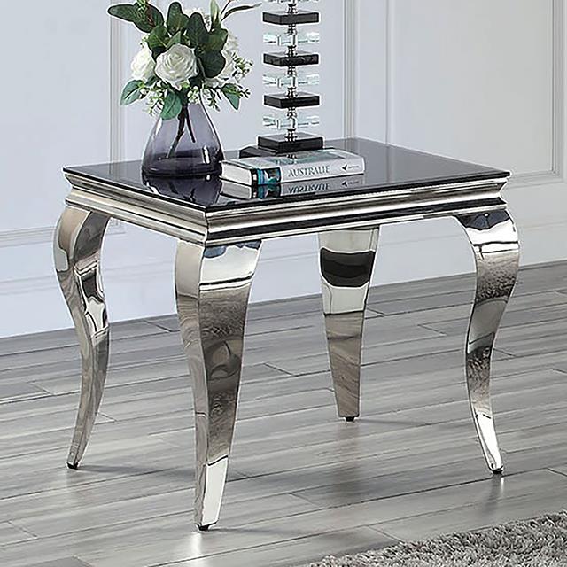 Furniture of America Wetzikon End Table CM4903BK-E-TABLE IMAGE 1