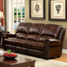 Furniture of America Turton Stationary Leather Match Sofa CM6191SF IMAGE 3