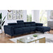 Furniture of America Napanee Fabric,Metal,Solid Wood Sectional CM6254BL-SECT IMAGE 3