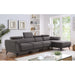 Furniture of America Napanee Fabric,Metal,Solid Wood Sectional CM6254GY-SECT IMAGE 3