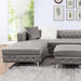 Furniture of America Ciabattoni Fabric Sectional CM6256GY-SECT IMAGE 1