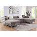 Furniture of America Ciabattoni Fabric Sectional CM6256GY-SECT IMAGE 3