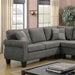 Furniture of America Rhian Fabric Sectional CM6329GY-SECT-VN IMAGE 3