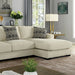 Furniture of America Kaylee Fabric Sectional CM6587BG-SECT-L-R IMAGE 1