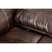 Furniture of America Ruth Reclining Leather Match Loveseat with Console CM6783BR-LV IMAGE 3