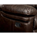 Furniture of America Listowel Reclining Bonded Leather Match Loveseat CM6992-LV IMAGE 4