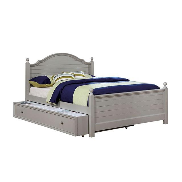 Furniture of America Diane Full Poster Bed CM7158GY-F-BED-VN IMAGE 4