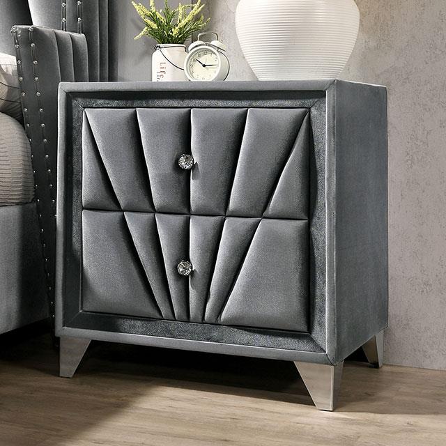 Furniture of America Carissa 2-Drawer Nightstand CM7164N IMAGE 3