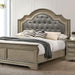 Furniture of America Lasthenia King Upholstered Panel Bed CM7181EK-BED IMAGE 1