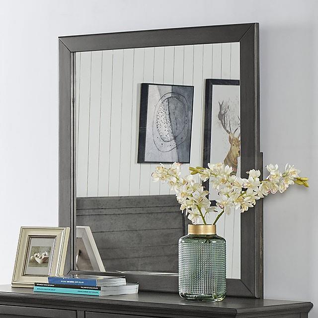 Furniture of America Brogan CM7517GY-M Mirror IMAGE 1