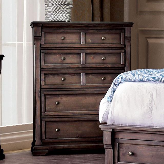 Furniture of America Amadora 5-Drawer Chest CM7533C IMAGE 1