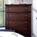 Furniture of America Wells 5-Drawer Chest CM7548CH-C IMAGE 1