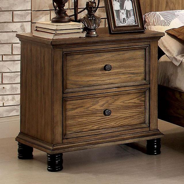 Furniture of America Mcville 2-Drawer Nightstand CM7558N IMAGE 2