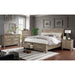 Furniture of America Wells California King Panel Bed with Storage CM7568CK-BED IMAGE 2