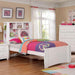 Furniture of America Marlee Full Bookcase Bed CM7651WH-F-BED IMAGE 7