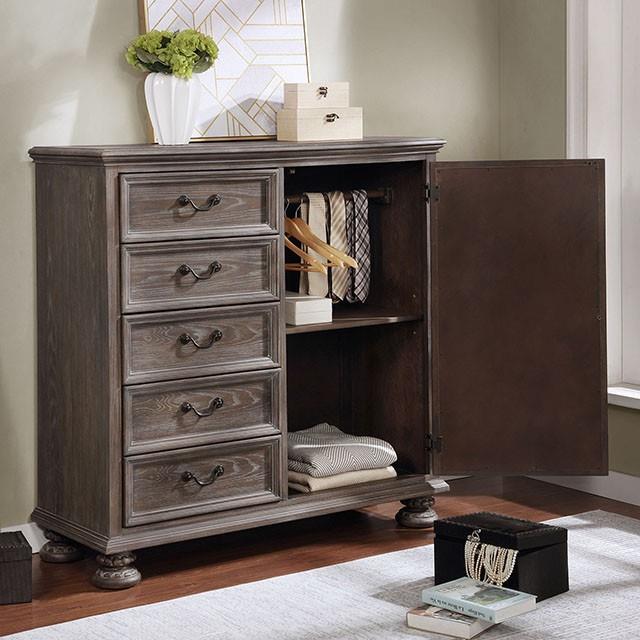 Furniture of America Lysandra CM7661AR Armoire IMAGE 2