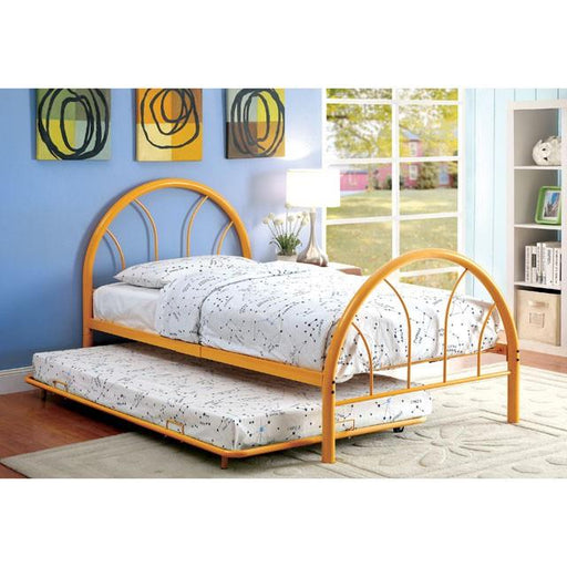 Furniture of America Rainbow Twin Metal Bed CM7712OR-T IMAGE 1