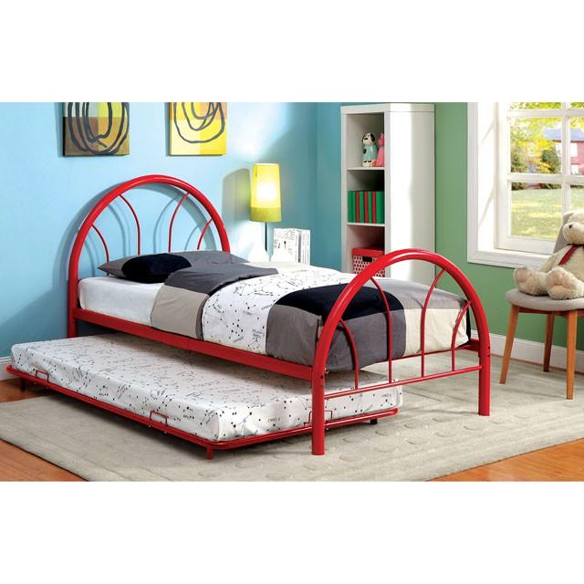 Furniture of America Rainbow Full Metal Bed CM7712RD-F IMAGE 1