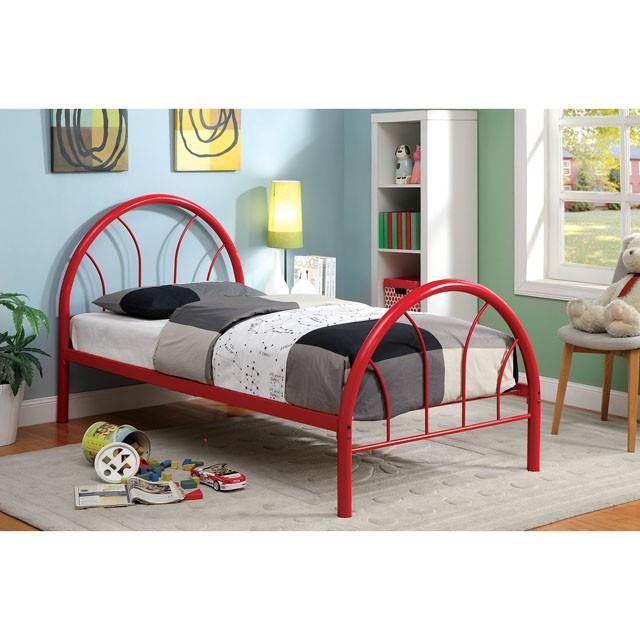 Furniture of America Rainbow Full Metal Bed CM7712RD-F IMAGE 2