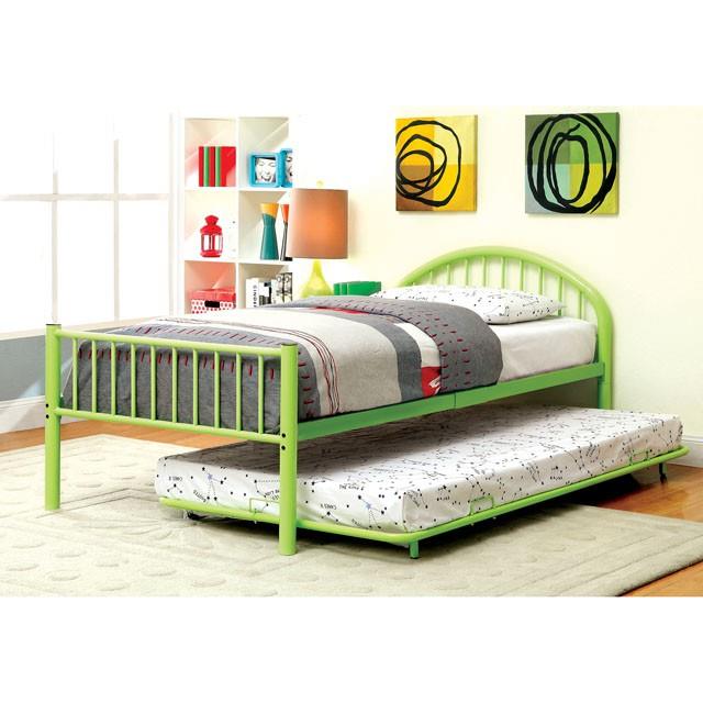 Furniture of America Rainbow Full Metal Bed CM7713AG-F IMAGE 1