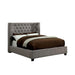 Furniture of America Cayla California King Upholstered Platform Bed CM7779GY-CK-BED-VN IMAGE 7