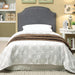 Furniture of America Hasselt CM7880GY-HB-FQ-VN King Headboard IMAGE 2