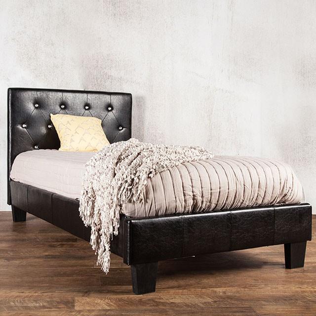 Furniture of America Velen Full Upholstered Platform Bed CM7949BK-F-BED-VN IMAGE 9