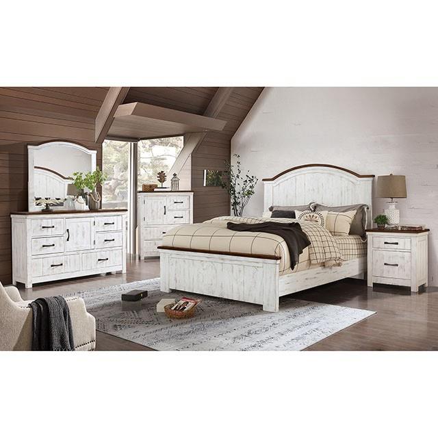 Furniture of America Alyson California King Panel Bed CM7962CK-BED IMAGE 2