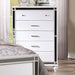 Furniture of America Brachium 5-Drawer Chest CM7977WH-C IMAGE 1