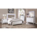 Furniture of America Brachium California King Upholstered Panel Bed CM7977WH-CK-BED IMAGE 2