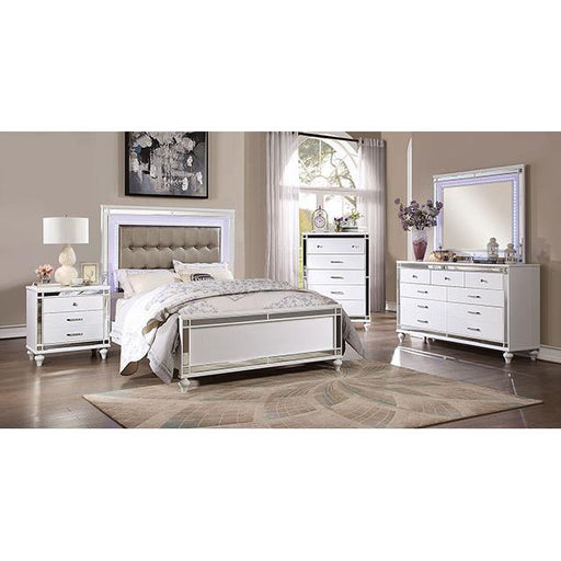 Furniture of America Brachium 3-Drawer Nightstand CM7977WH-N IMAGE 2