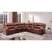 Furniture of America Callie Power Reclining Leather Look Sectional CM9901-SECT IMAGE 2