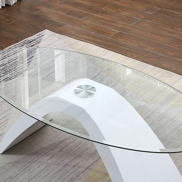 Furniture of America Nahara Coffee Table FOA4042WH-C-TABLE IMAGE 4