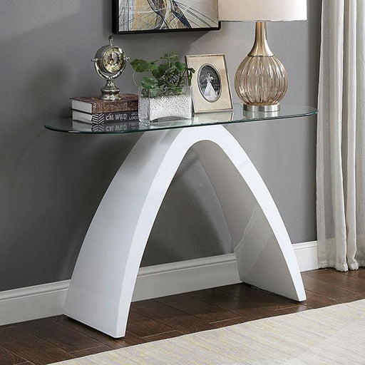 Furniture of America Nahara Sofa Table FOA4042WH-S-TABLE IMAGE 1