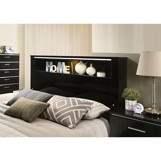 Furniture of America Carlie California King Bookcase Bed FOA7039CK-BED IMAGE 3