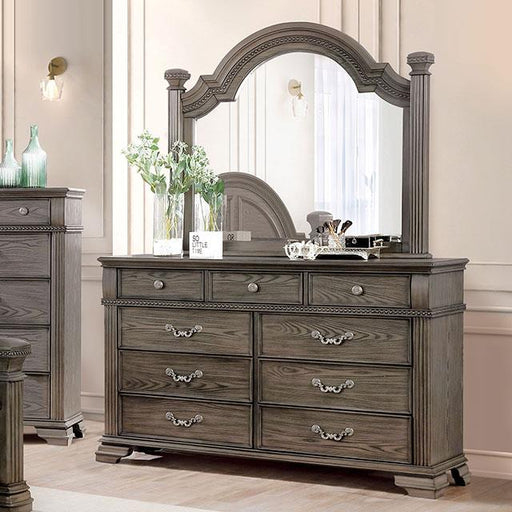 Furniture of America Pamphilos 9-Drawer Dresser FOA7144GY-D IMAGE 1