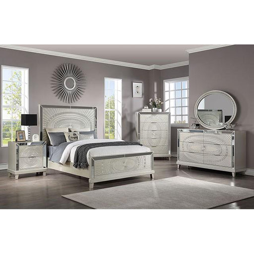 Furniture of America Valletta King Panel Bed FOA7157EK-BED IMAGE 2