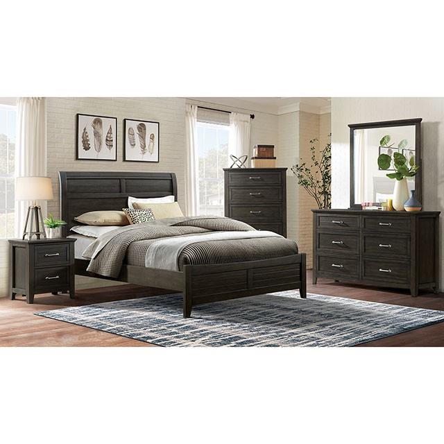 Furniture of America Alaina California King Panel Bed FOA7916CK-BED IMAGE 2