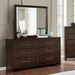 Furniture of America Jamie 6-Drawer Dresser FOA7917D IMAGE 1