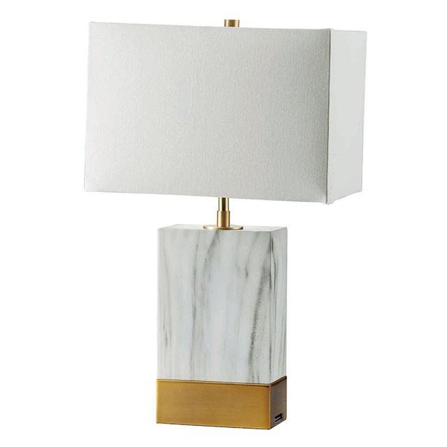 Furniture of America Faith Table Lamp L731197-GL IMAGE 1