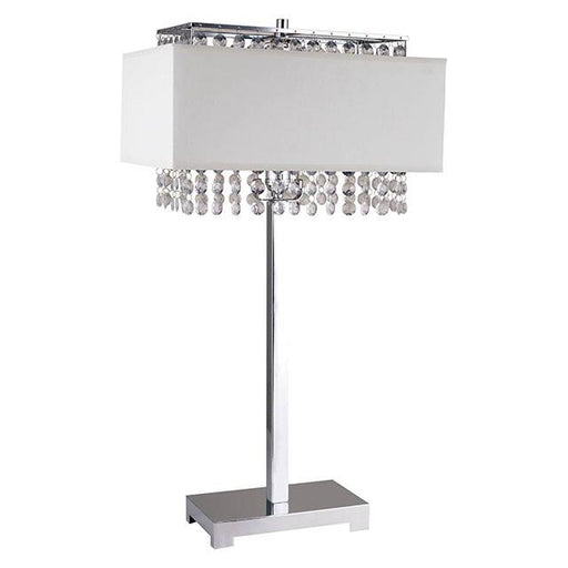 Furniture of America Naya Table Lamp L7733WH IMAGE 1