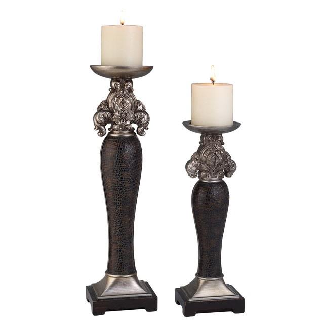 Furniture of America Tracey L94235C-4PK Candle Holder Set (4/Box) IMAGE 1