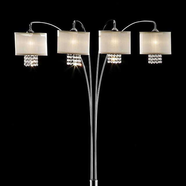 Furniture of America Claris Arc Lamp L99742 IMAGE 1