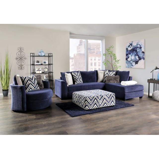 Furniture of America Griswold Fabric Sectional SM5151-SECT IMAGE 2