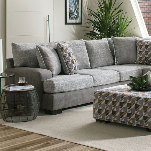 Furniture of America Alannah Fabric Sectional SM5184-SECT IMAGE 1