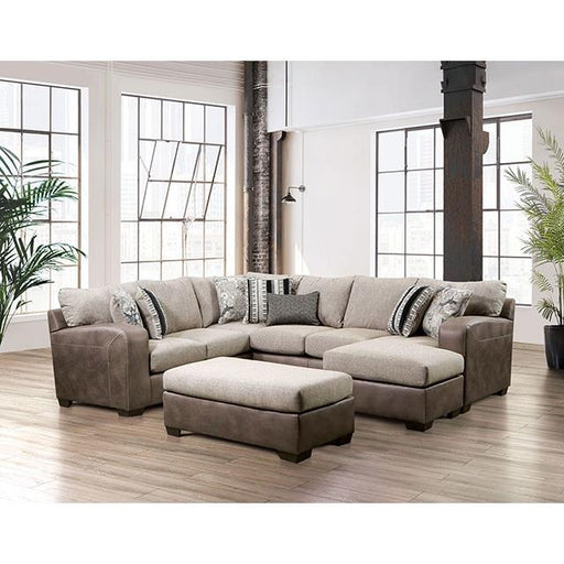 Furniture of America Ashenweald Fabric Sectional SM5404-SECT IMAGE 2