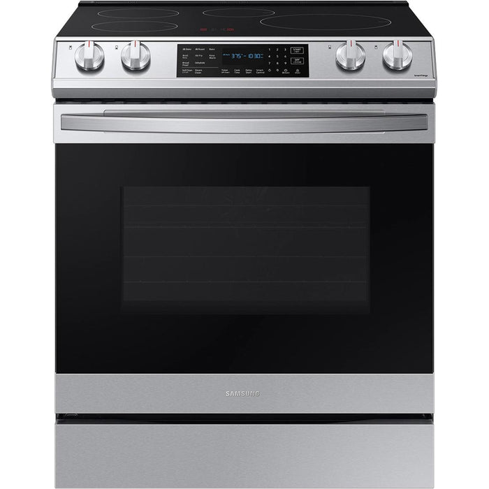 Samsung 30-inch Slide-in Induction Range with Convection+ Technology NE63B8611SS/AA IMAGE 1