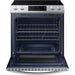 Samsung 30-inch Slide-in Induction/Electric Range with Self-Cleaning Oven NE63B8211SS/AA IMAGE 2