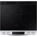 Samsung 30-inch Slide-in Induction/Electric Range with Self-Cleaning Oven NE63B8211SS/AA IMAGE 6