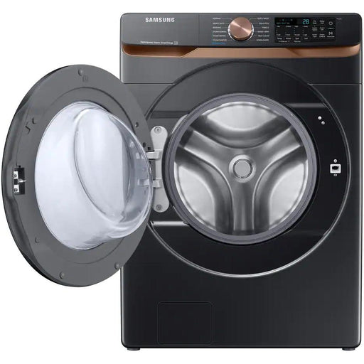 Samsung 5.0 cu. ft. Smart Front Loading Washer with Super Speed Wash and Steam WF50BG8300AVUS IMAGE 2